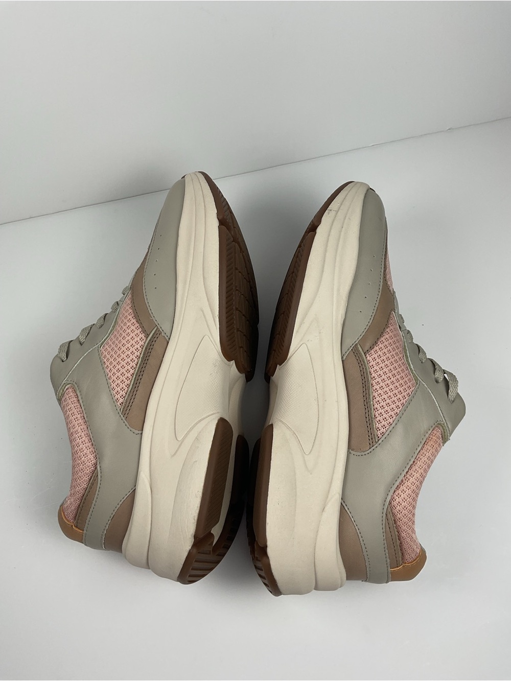 Rockport ProWalker Comfort Walking Shoes Women’s 7.5 Pink Beige Sneakers - Picture 7 of 11